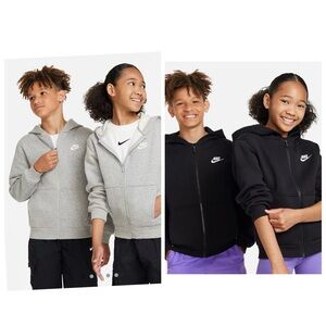 2 Hoodies- Nike Big Kids Club Fleece